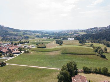 Ausblick vom Balkon