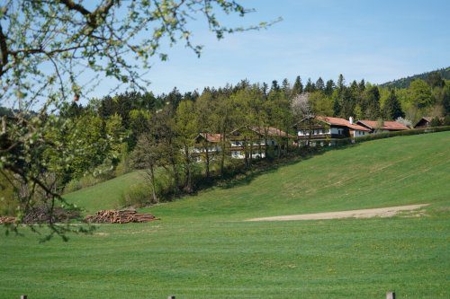 Blick auf das Feriendorf